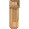 Ekena Millwork Traditional Craftsman Rough Sawn Bracket w/ Offset Brace, Western Red Cedar, 8"W x 20"D x 24"H BKT0806X20X24TRA04RWR - alternate 3